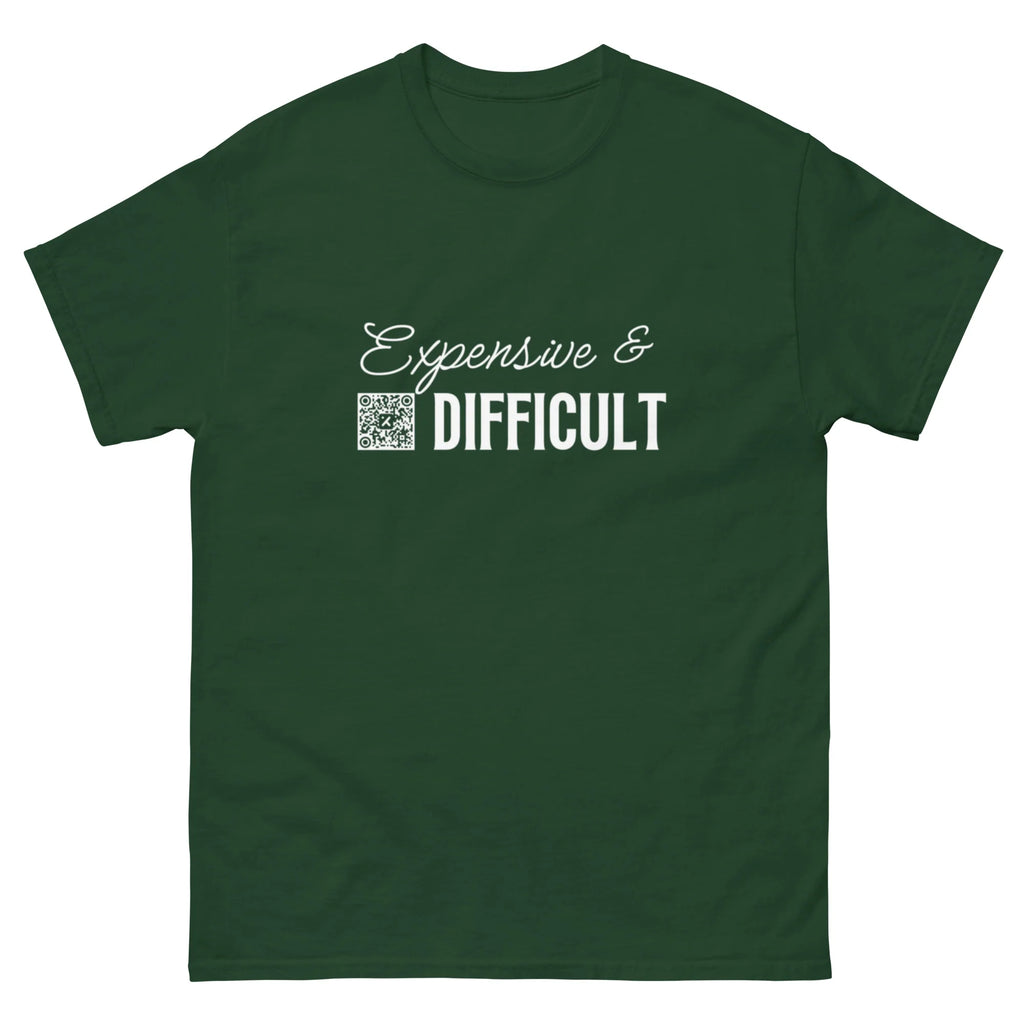 Expensive & Difficult (Dark Shirt Collection)