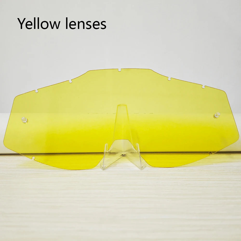 Durable Motocross Racing Glasses Windproof Dustproof Sandproof Motorcycle Goggles for MTB Cycling Riding