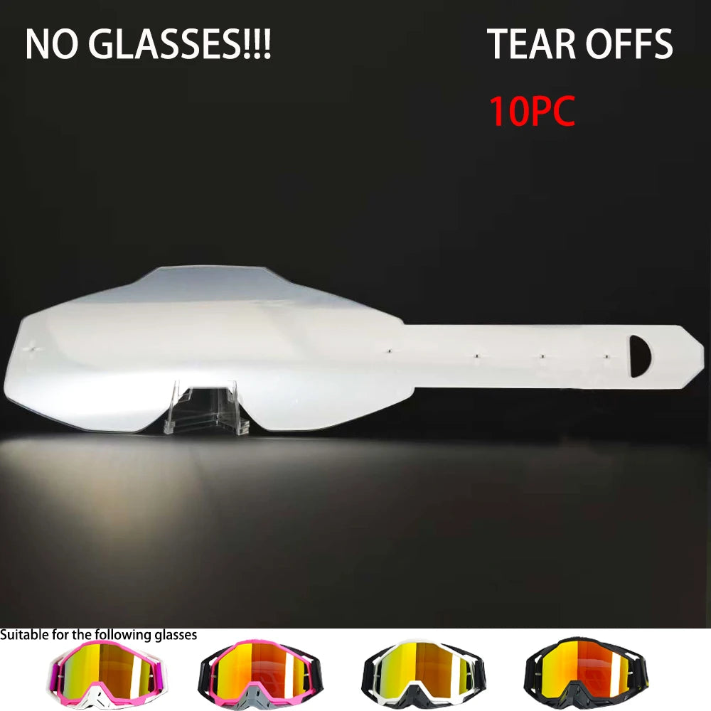 Durable Motocross Racing Glasses Windproof Dustproof Sandproof Motorcycle Goggles for MTB Cycling Riding
